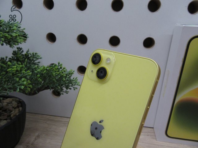 Apple iPhone 14 Plus - Yellow - Használt, karcmentes