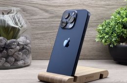 iPhone 15 Pro Blue Titanium 256GB 2 ÉV Garanciával Számlával Aksi 100%