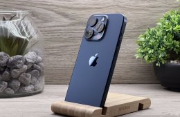 iPhone 15 Pro Blue Titanium 256GB 2 ÉV Garanciával Számlával Aksi 90%