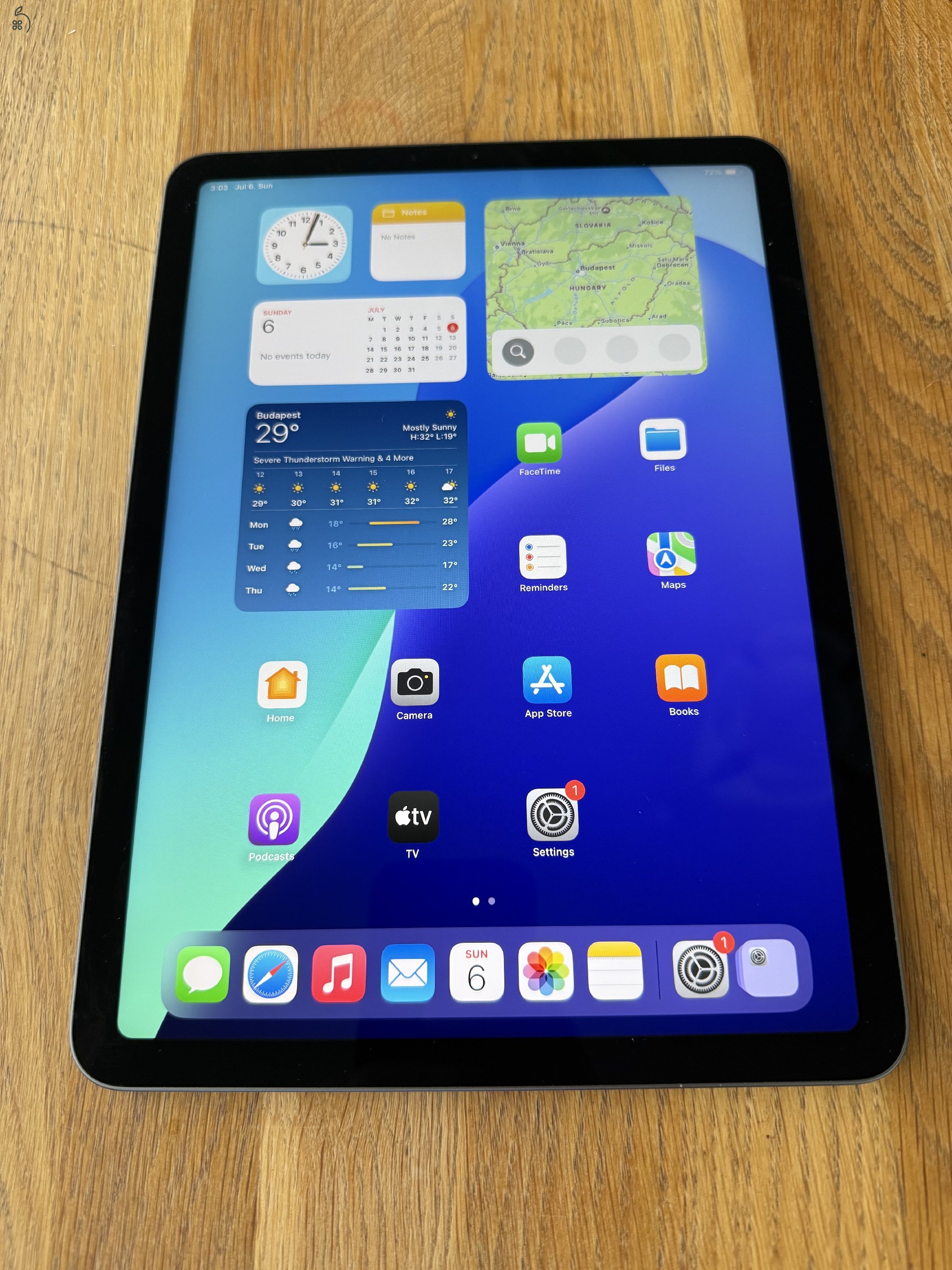 iPad Air 4 wifi 64GB szürke