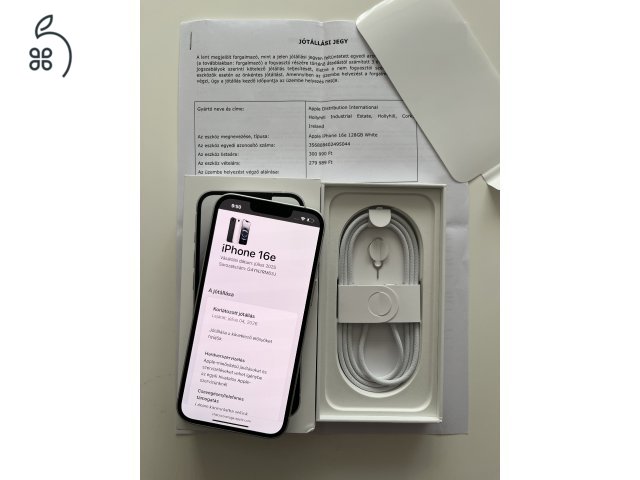 iPhone 16e 128GB Új!