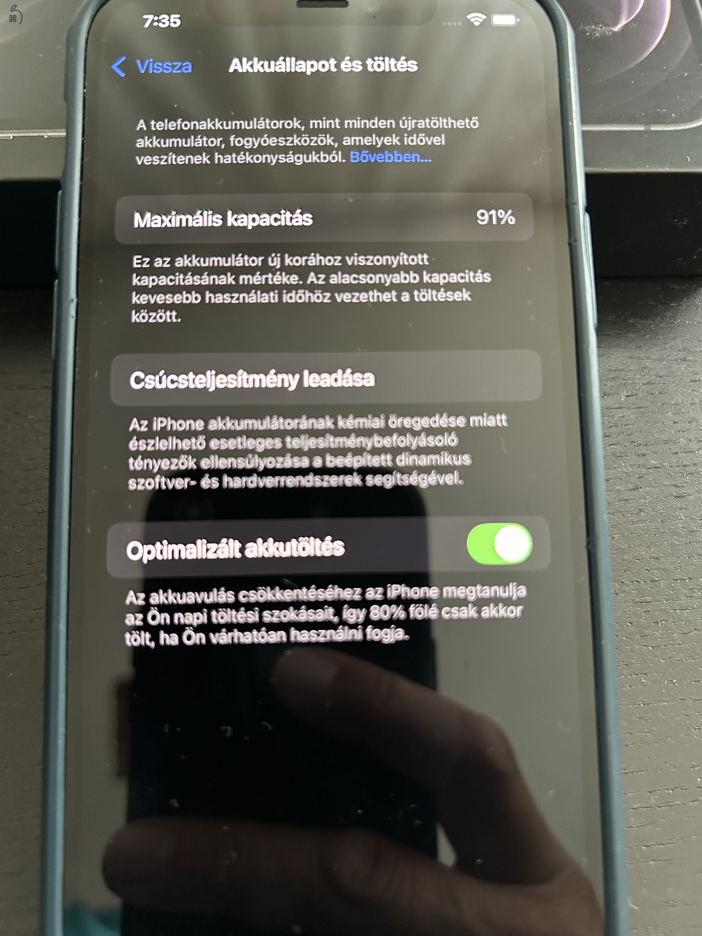 Iphone 12Pro. 256Gb. Független