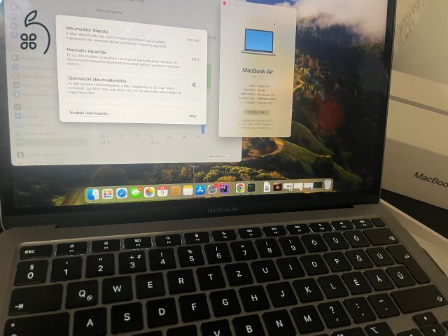  Apple Macbook Air M1 13” 16GB RAM