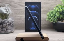 iPhone 12 Pro Pacific Blue 128GB 2 ÉV Garanciával Számlával Aksi 100%