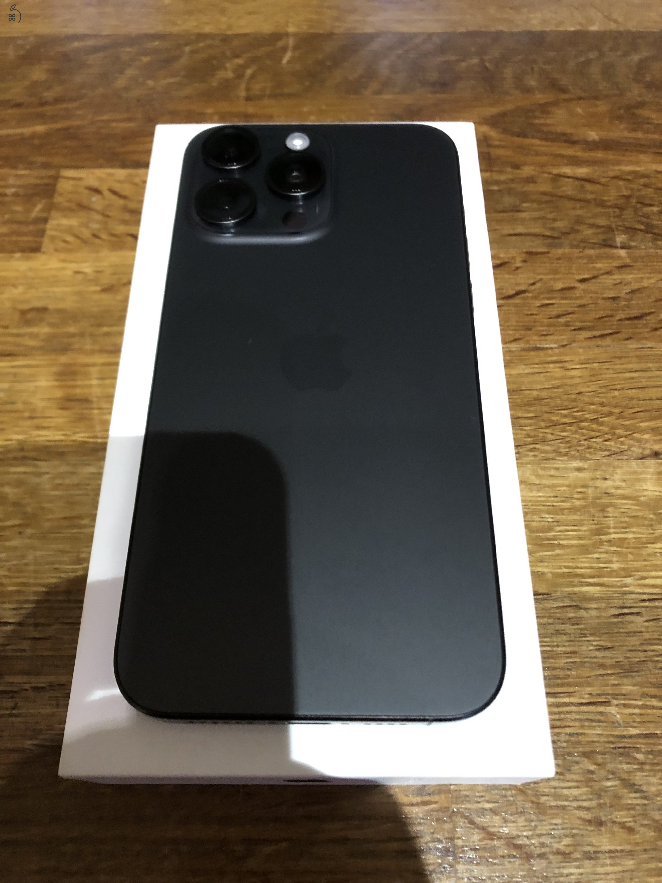 iPhone 15 Pro Max 256GB - (Black Titan) - Hibátlan