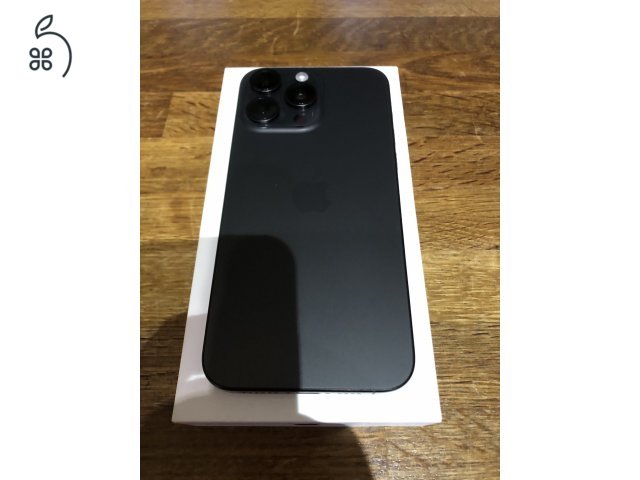 iPhone 15 Pro Max 256GB - (Black Titan) - Hibátlan