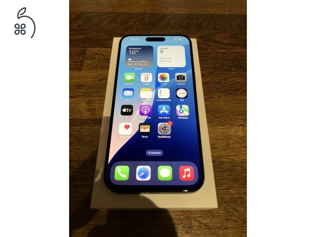 iPhone 15 Pro Max 256GB - (Black Titan) - Hibátlan