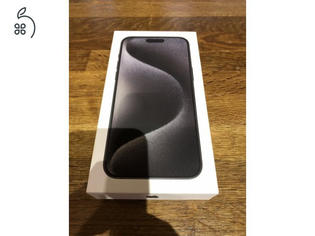 iPhone 15 Pro Max 256GB - (Black Titan) - Hibátlan