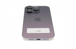 !! 1 ÉV GARANCIA !! Apple iPhone 14 Pro 256 GB Deep Purple 97%
