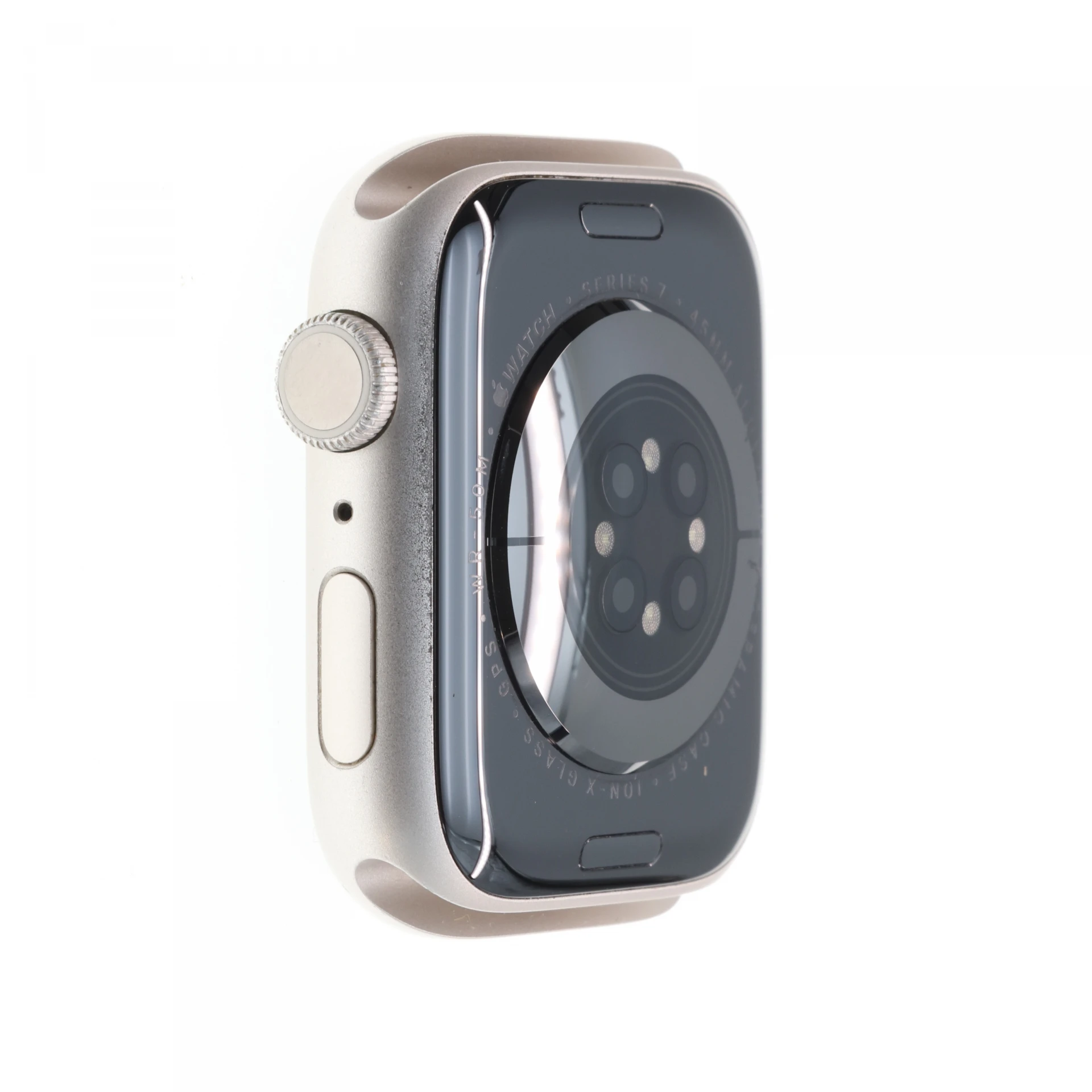 !! 1 ÉV GARANCIA !! Apple Watch Series 7 45mm Starlight 100% GPS