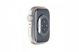 !! 1 ÉV GARANCIA !! Apple Watch Series 7 45mm Starlight 100% GPS