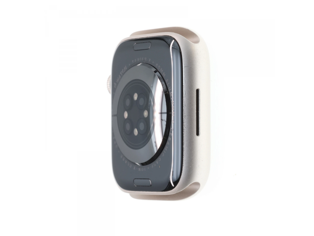 !! 1 ÉV GARANCIA !! Apple Watch Series 7 45mm Starlight 100% GPS