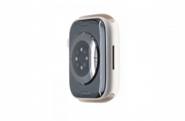 !! 1 ÉV GARANCIA !! Apple Watch Series 7 45mm Starlight 100% GPS