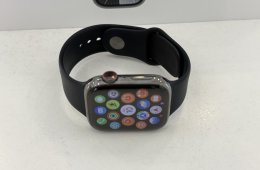 Apple Watch 9 45mm Újszerű Cellular Rozsdamentes Acél/Akku 98%/p4358