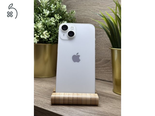  iPhone 14 128GB Fehér, Független - Garancia, Számla 