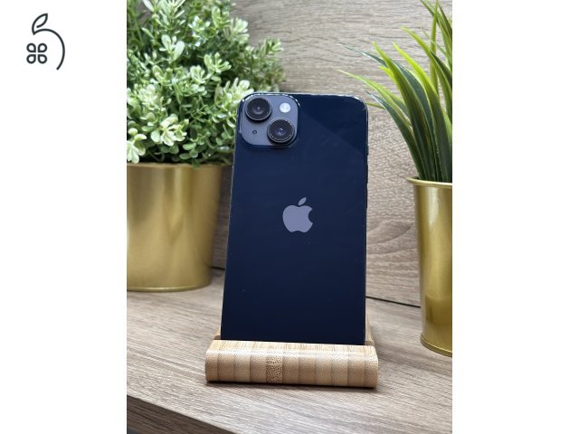  iPhone 14 128GB Fekete, Független - Garancia, Számla 