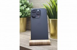  iPhone 15 Pro 256GB Fekete, Független - Garancia, Számla 