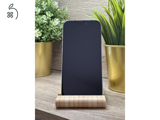  iPhone 15 Pro 256GB Fehér, Független - Garancia, Számla 