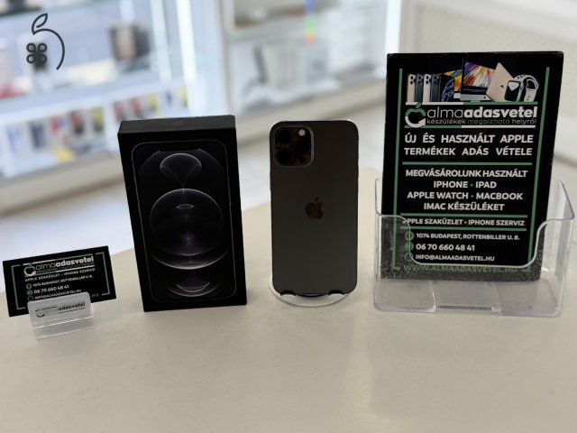 iPhone 12 Pro Max 128GB Újszerű Független/1-3 hónap gar./Akku 86%/p4360