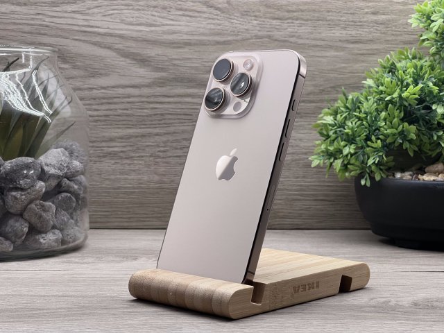 iPhone 16 Pro Desert Titanium 256GB 2 ÉV Garanciával Számlával Aksi 100%