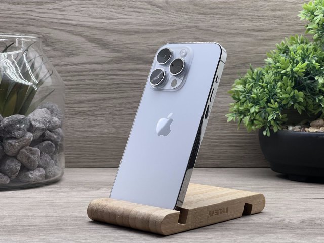 iPhone 14 Pro Silver 512GB 2 ÉV Garanciával Számlával Aksi 100%