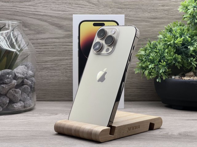 Hibátlan iPhone 14 Pro Gold 128GB 2 ÉV Garanciával Számlával