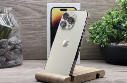 Hibátlan iPhone 14 Pro Gold 128GB 2 ÉV Garanciával Számlával