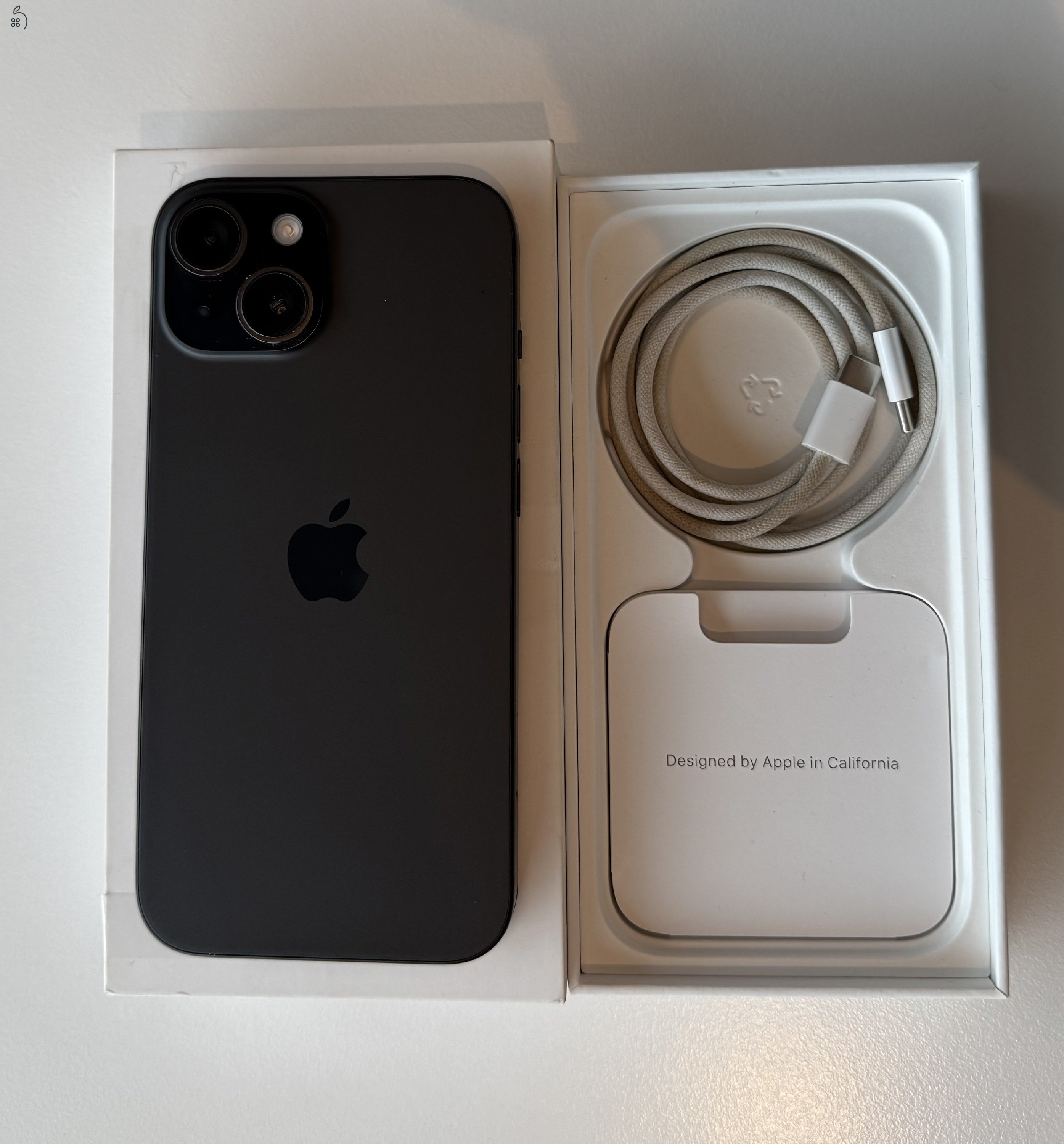 Iphone 15 256 GB fekete