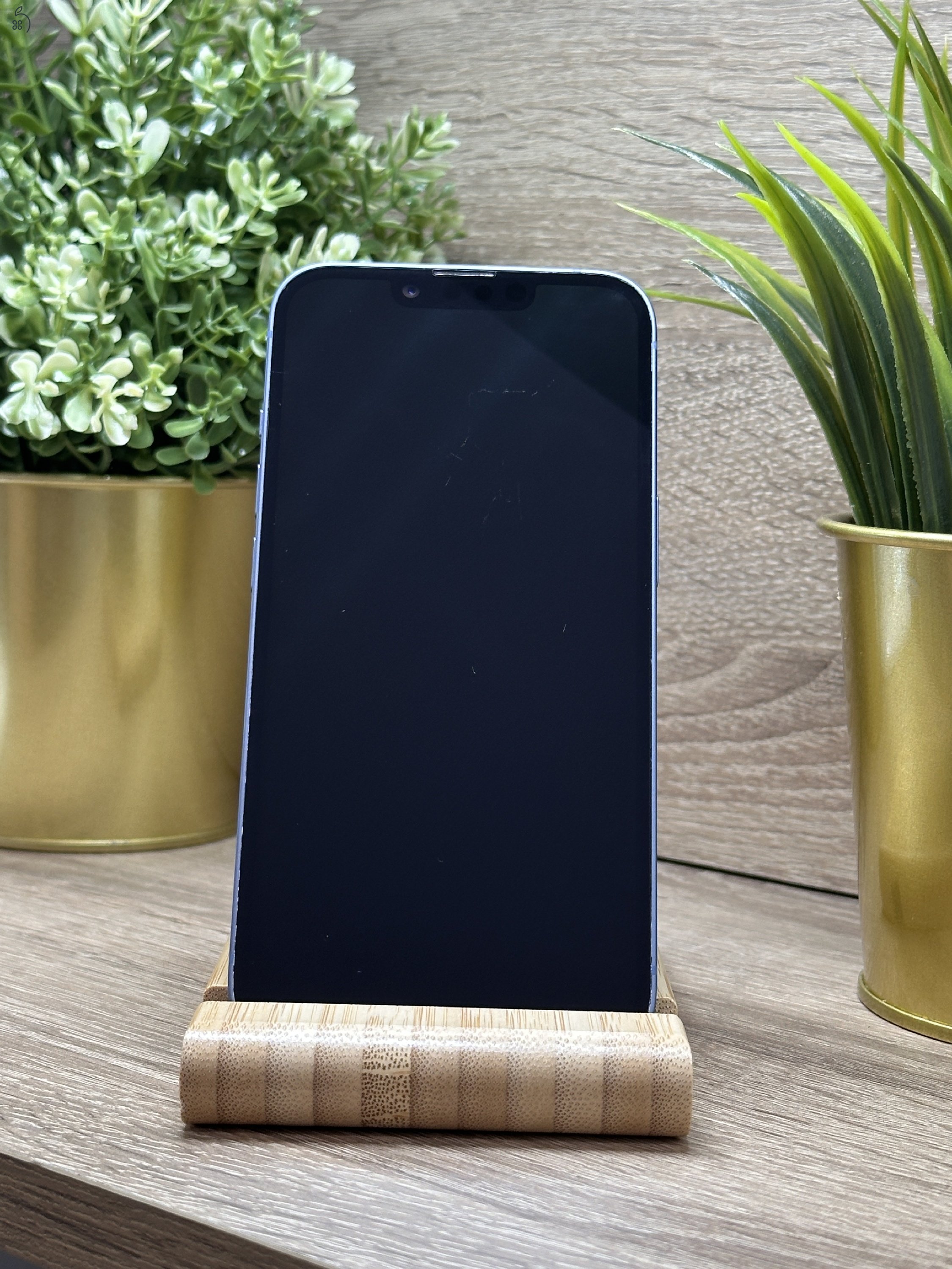  iPhone 14 128GB Kék, Független - Garancia, Számla 