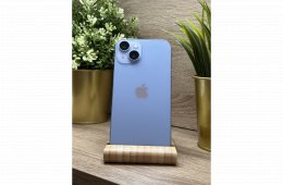  iPhone 14 128GB Kék, Független - Garancia, Számla 