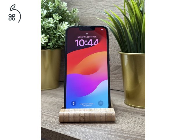  iPhone 14 128GB Fekete, Független - Garancia, Számla 
