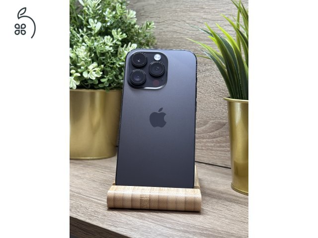  iPhone 14 Pro 256GB Fekete, Független - Garancia, Számla 