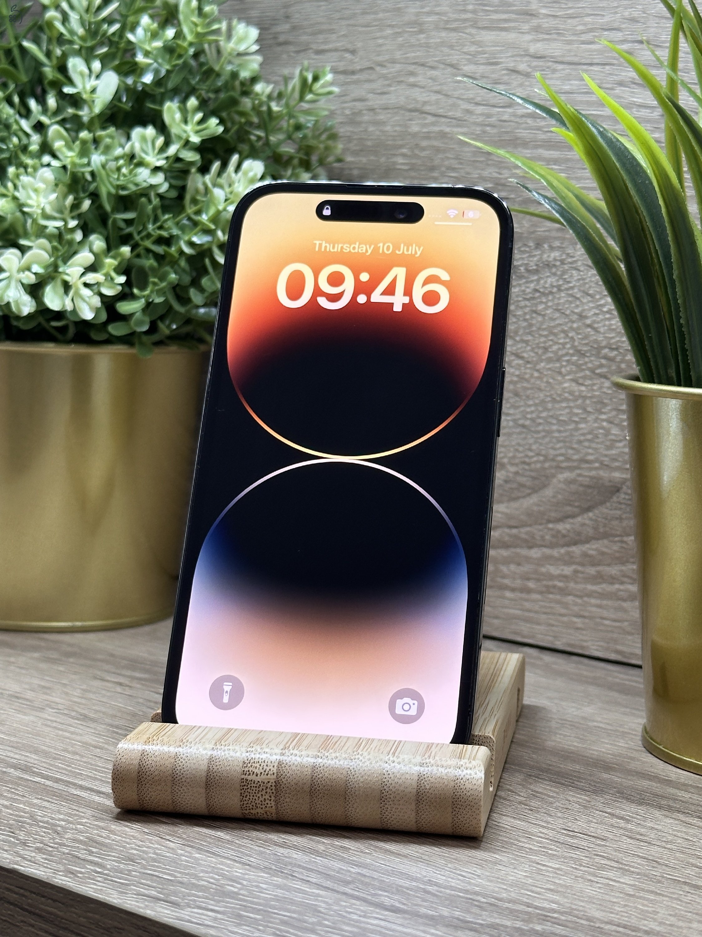  iPhone 14 Pro 128GB Fekete, Független - Garancia, Számla 