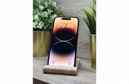  iPhone 14 Pro 128GB Fekete, Független - Garancia, Számla 