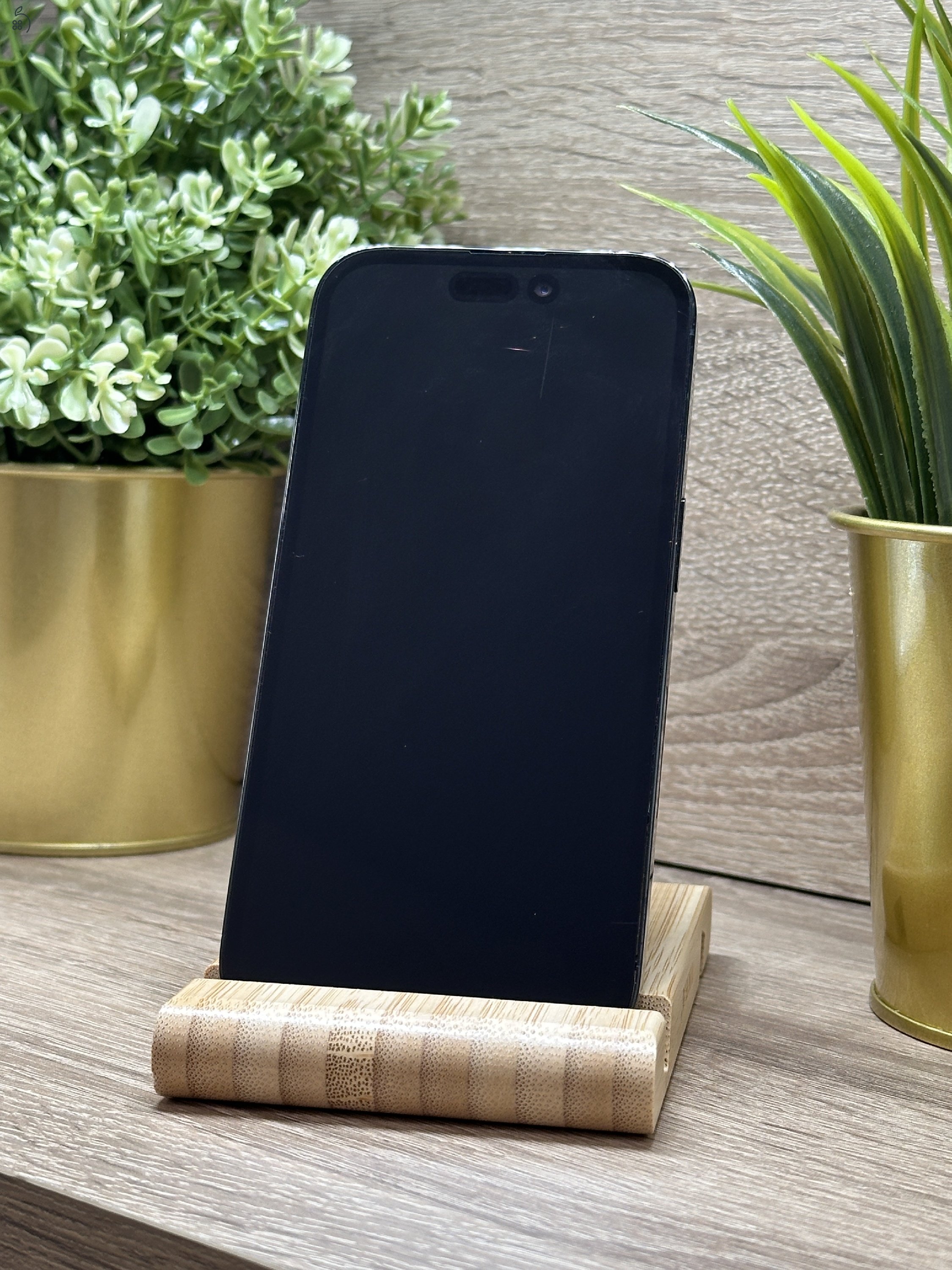  iPhone 14 Pro 128GB Fekete, Független - Garancia, Számla 
