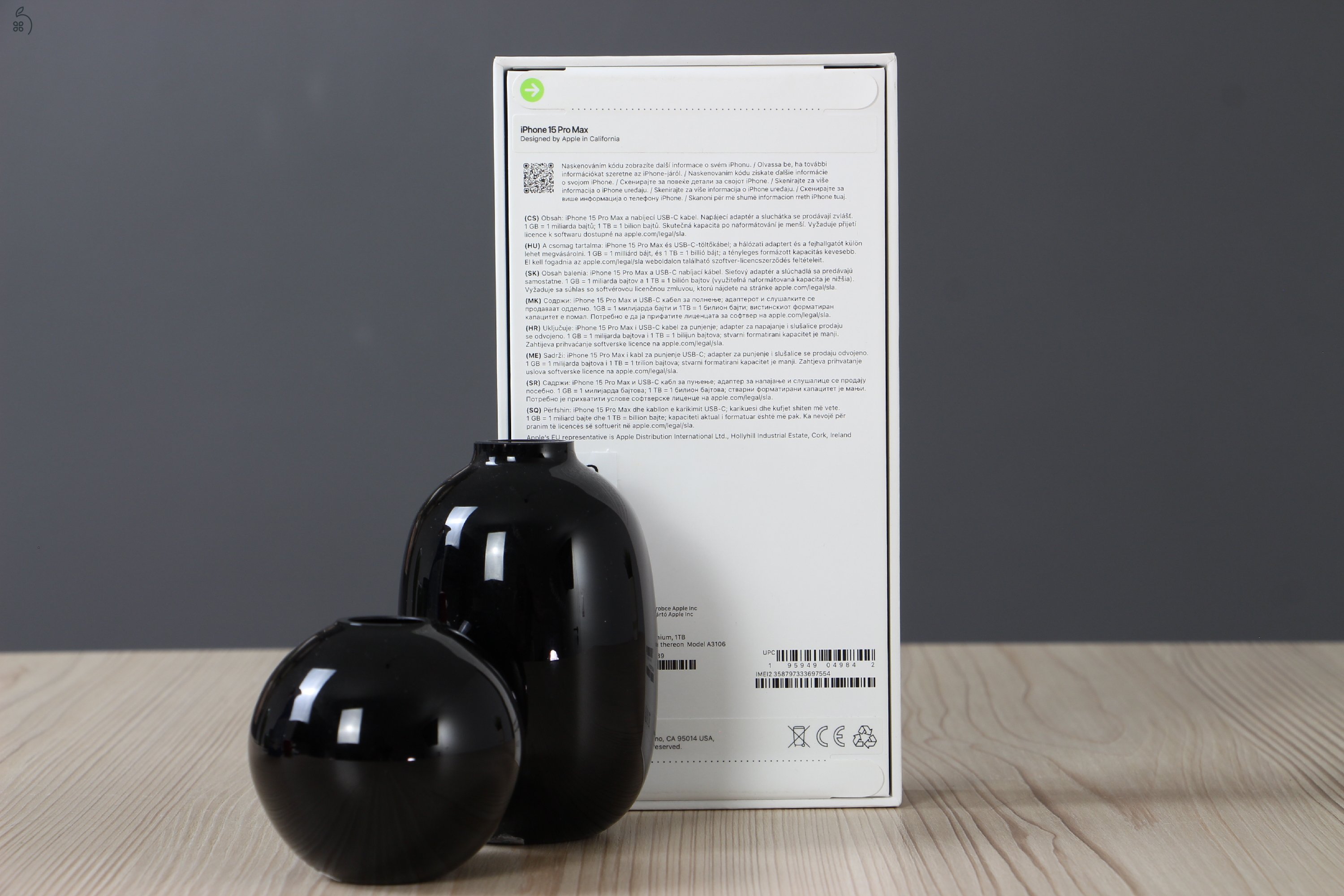 Új Apple iPhone 15 Pro Max 1TB fehér US-6932