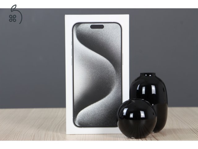 Új Apple iPhone 15 Pro Max 1TB fehér US-6932