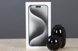 Új Apple iPhone 15 Pro Max 1TB fehér US-6932