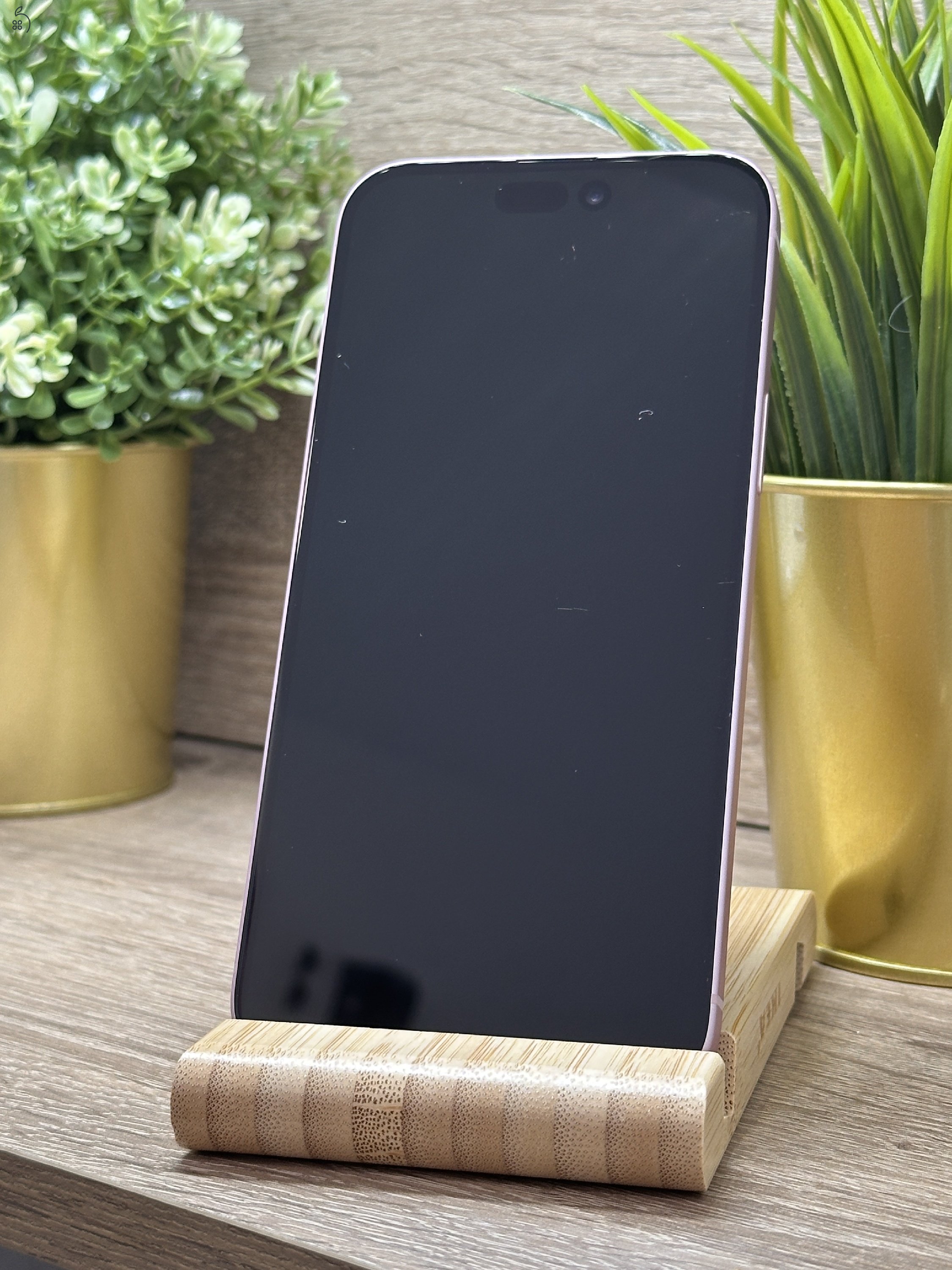  iPhone 15 Plus 128GB Rózsaszín, Független - Garancia, Számla 