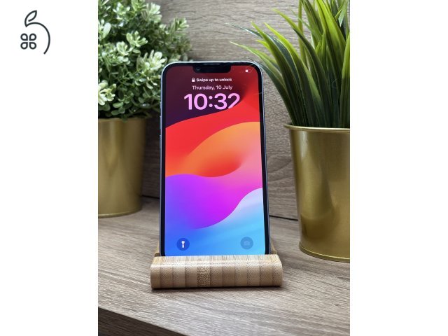  iPhone 14 128GB Kék, Független - Garancia, Számla 