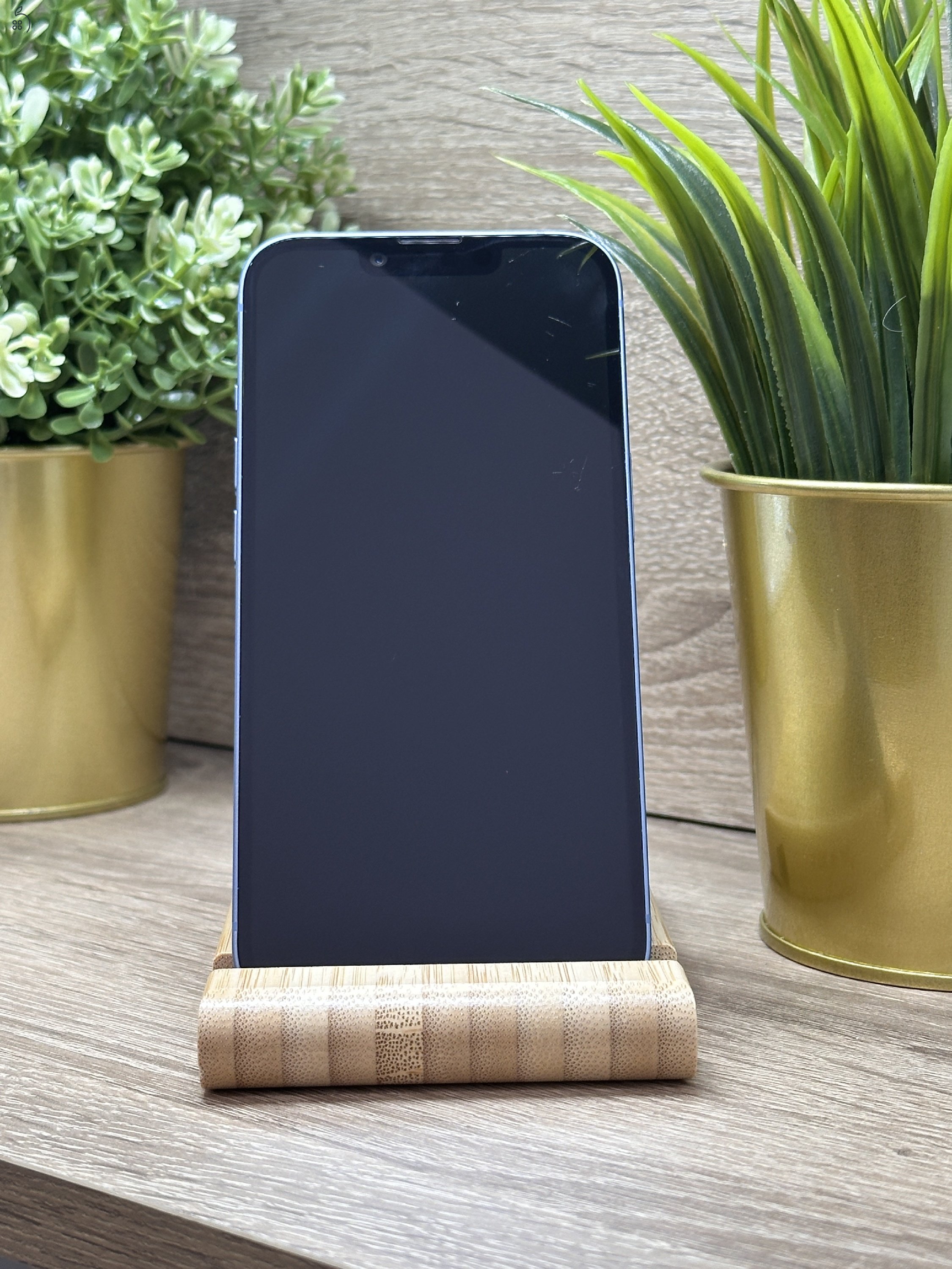  iPhone 14 128GB Kék, Független - Garancia, Számla 