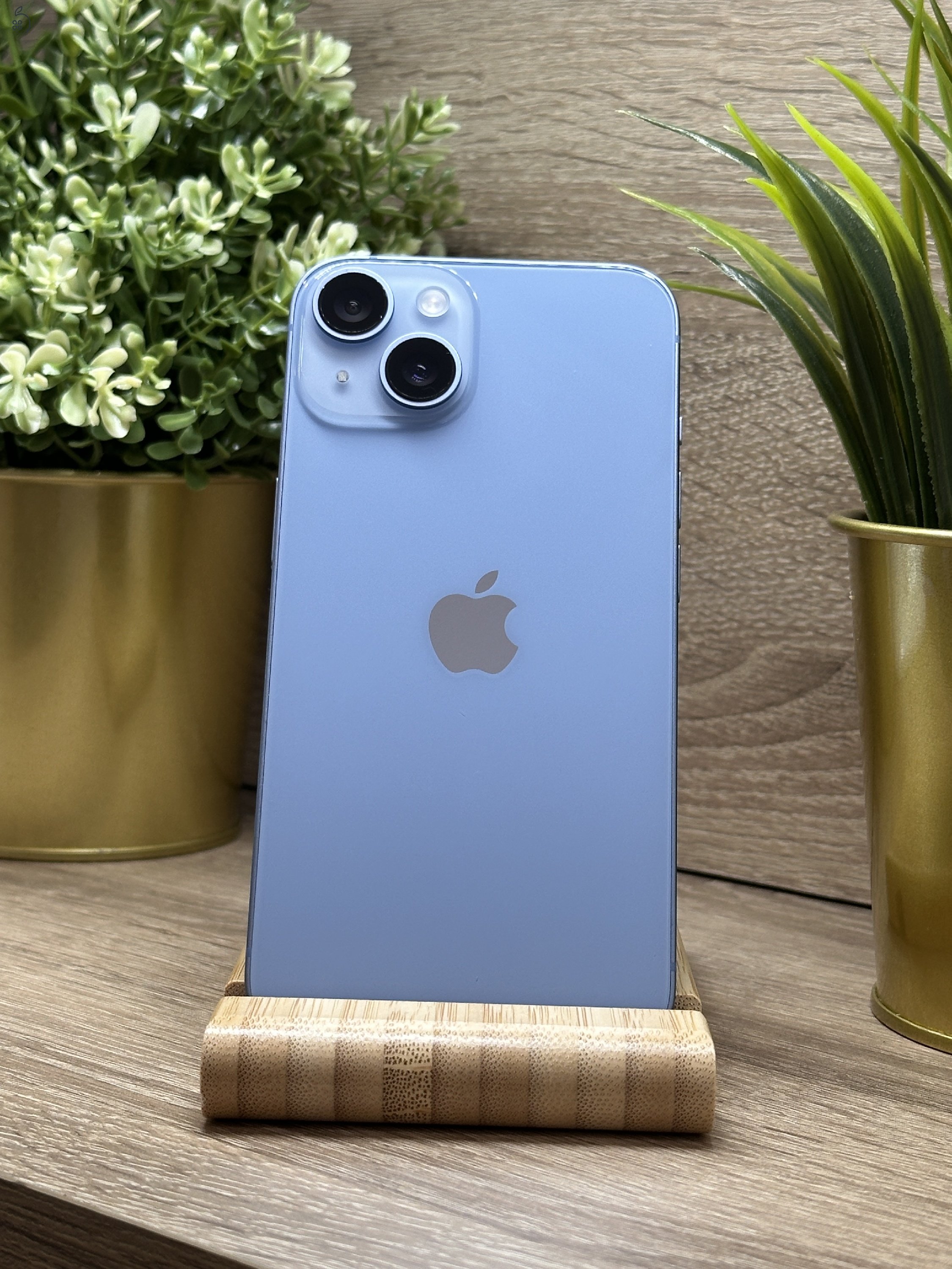  iPhone 14 128GB Kék, Független - Garancia, Számla 