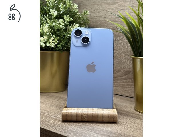  iPhone 14 128GB Kék, Független - Garancia, Számla 