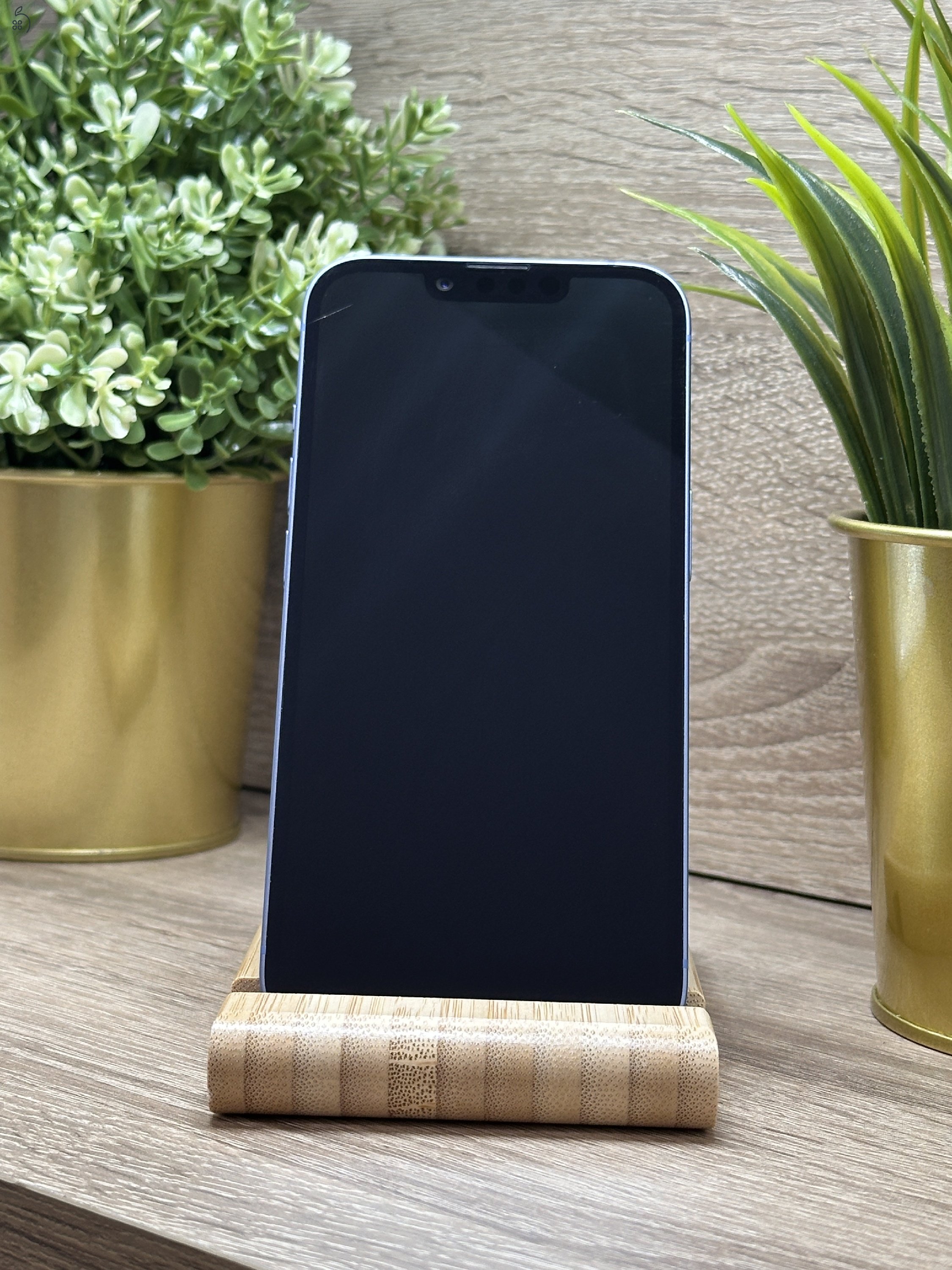 iPhone 14 128GB Kék, Független - Garancia, Számla 