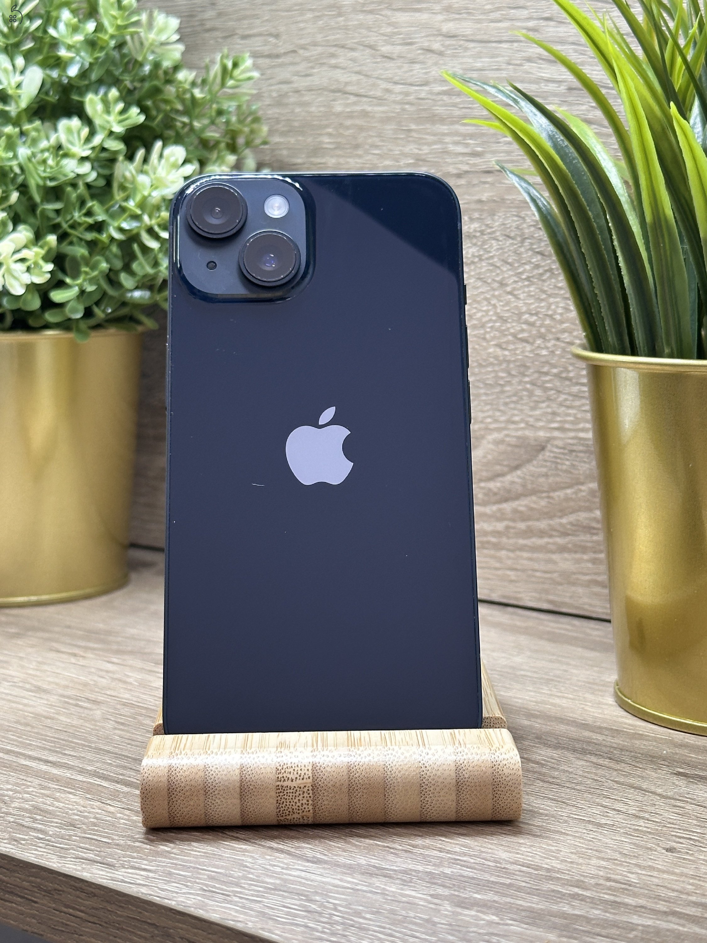  iPhone 14 128GB Fekete, Független - Garancia, Számla 