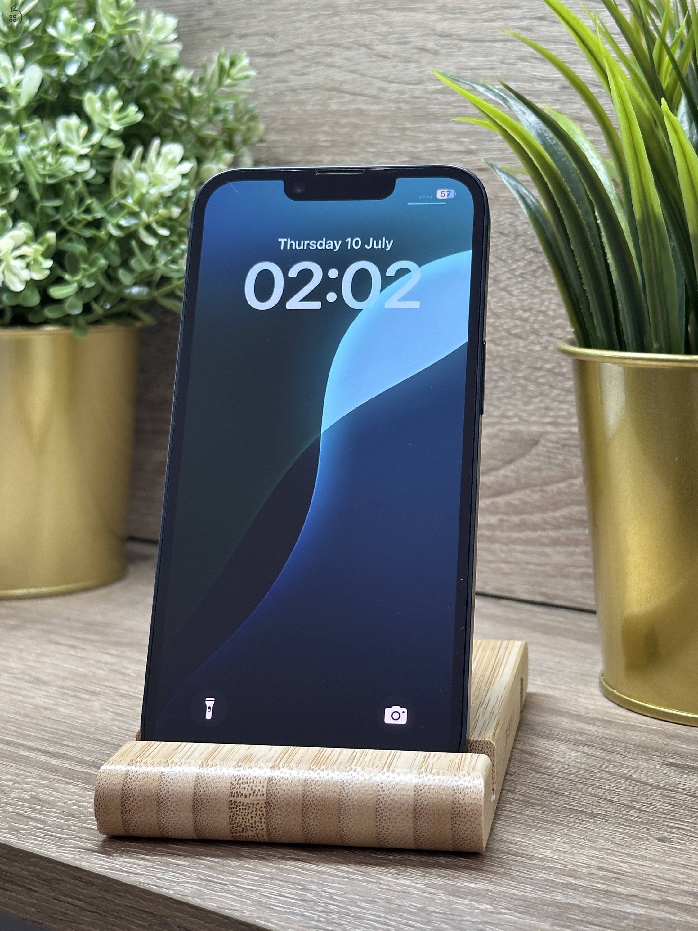  iPhone 14 128GB Fekete, Független - Garancia, Számla 