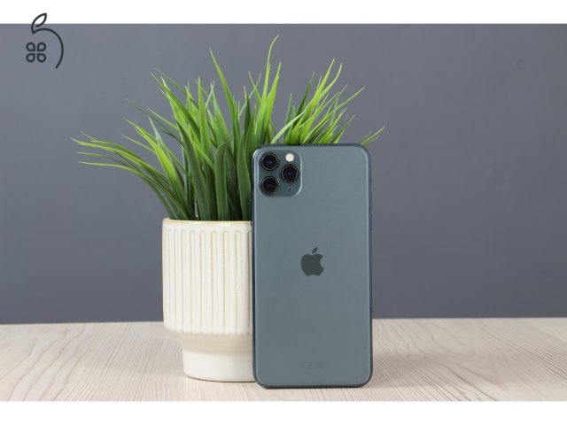 Használt Apple iPhone 11 Pro Max 512GB Midnight Green C+ US-6737