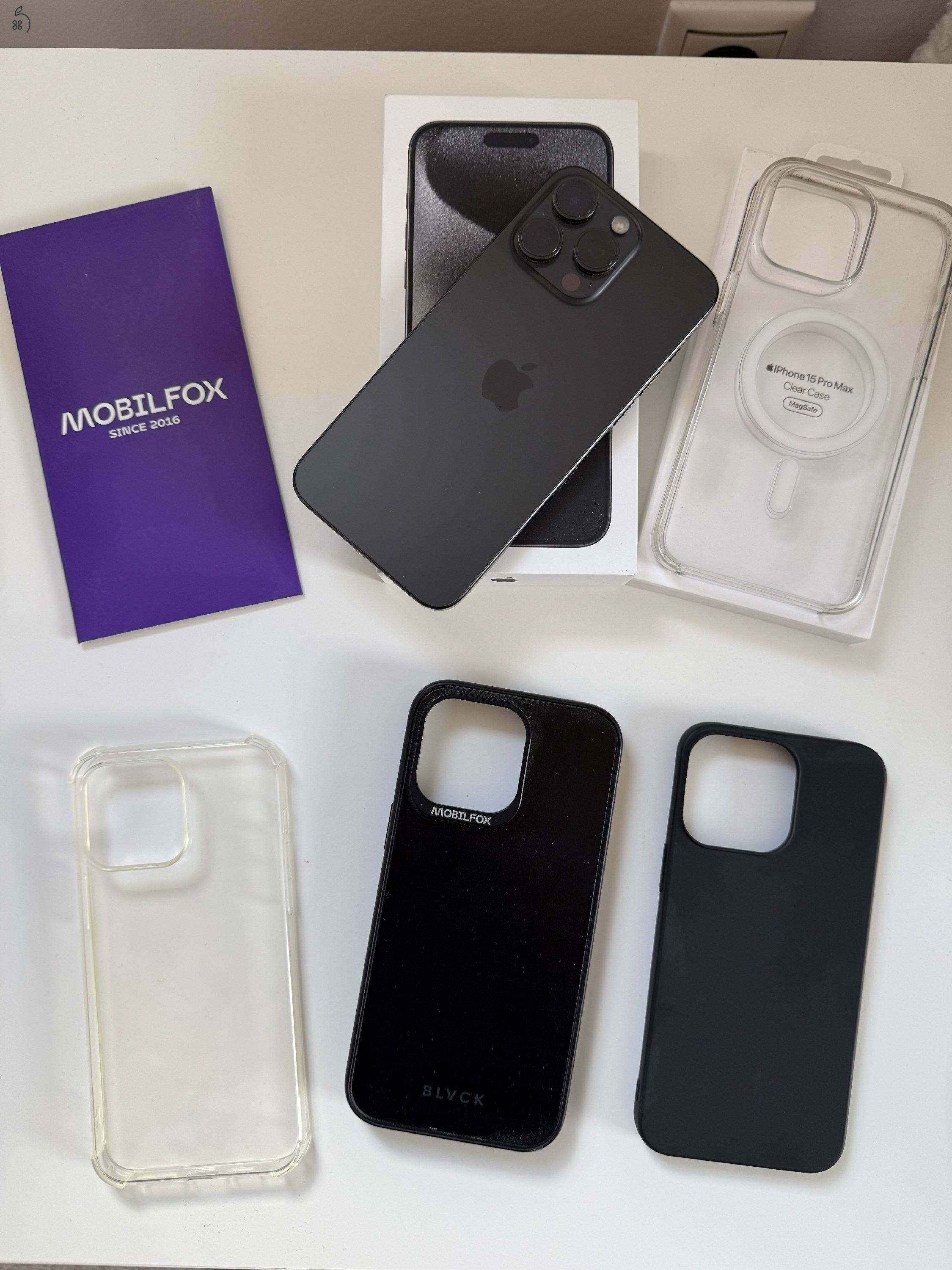 Eladó iphone 15 pro max 256gb!