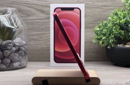 Hibátlan iPhone 12 Red 64GB 2 ÉV Garanciával Számlával Aksi 100%