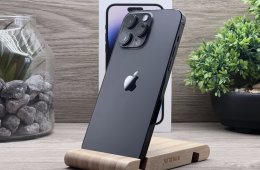 Hibátlan iPhone 14 Pro Max Space Black 128GB 2 ÉV Garanciával Számlával